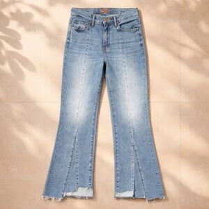 MOTHER The Insider Crop Step Fray Jeans – Size 25